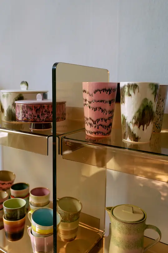 Becher-Set 2er-Set 70'S