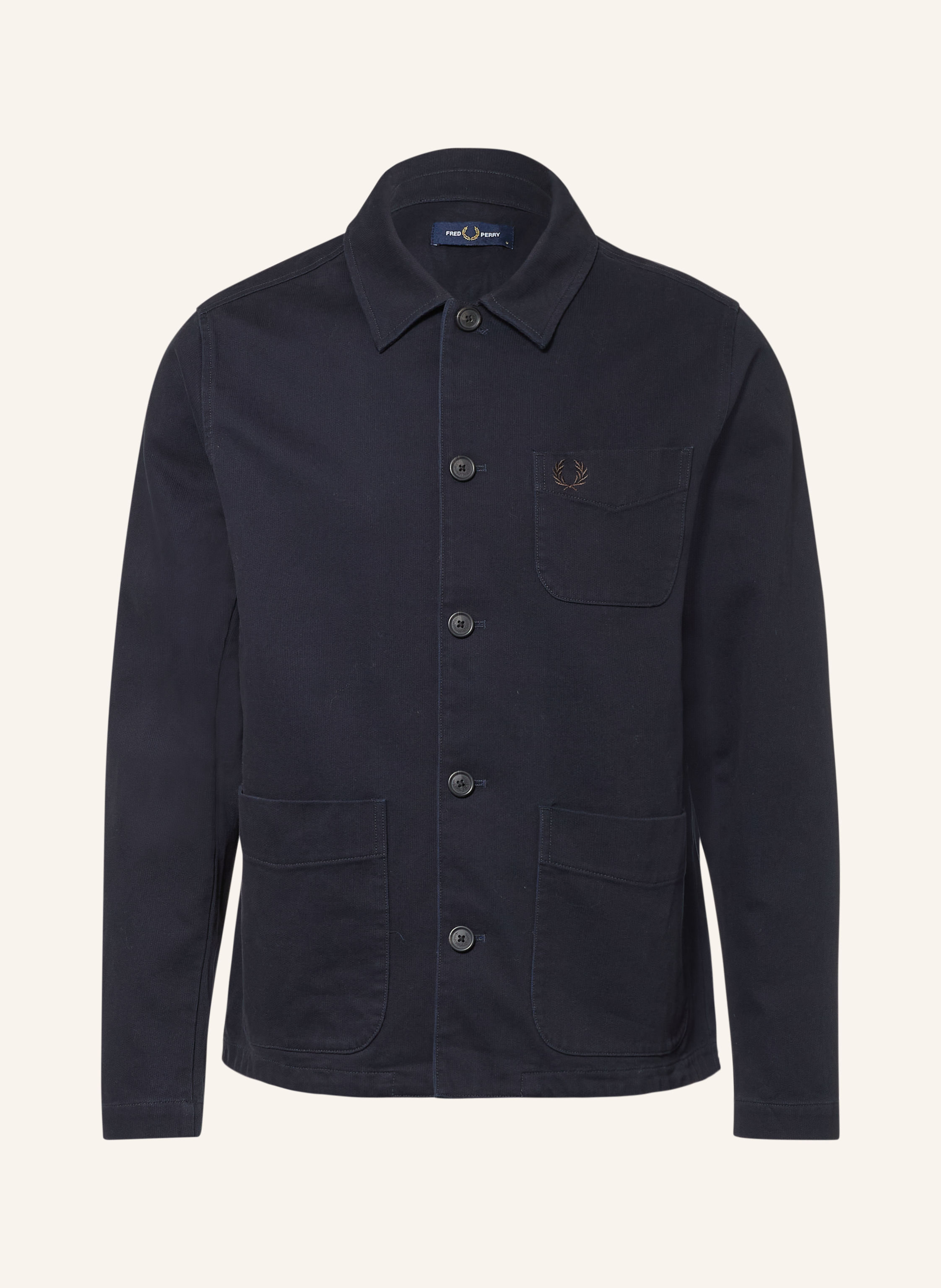 FRED PERRY Cord-Overshirt