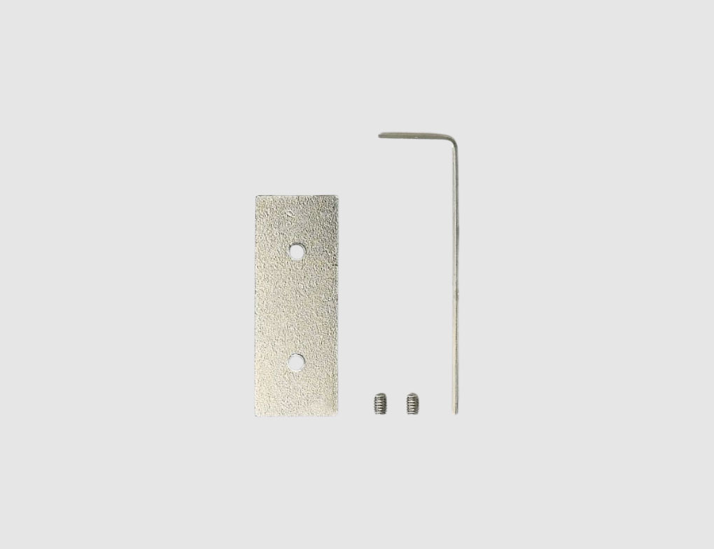 Verbinder Alu Schiene Silber