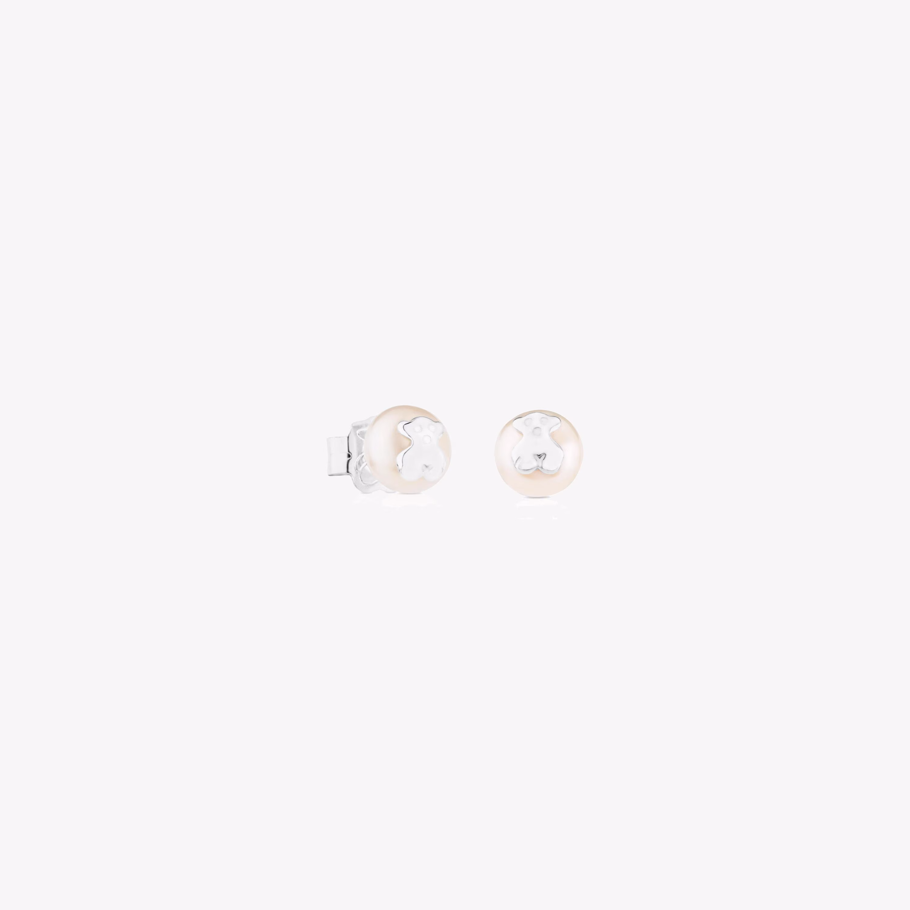 Pendientes de plata y perlas cultivadas Icon Pearl