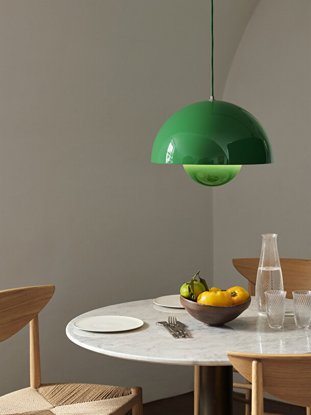 Suspension flowerpot vp7 vert - &tradition vert vif
