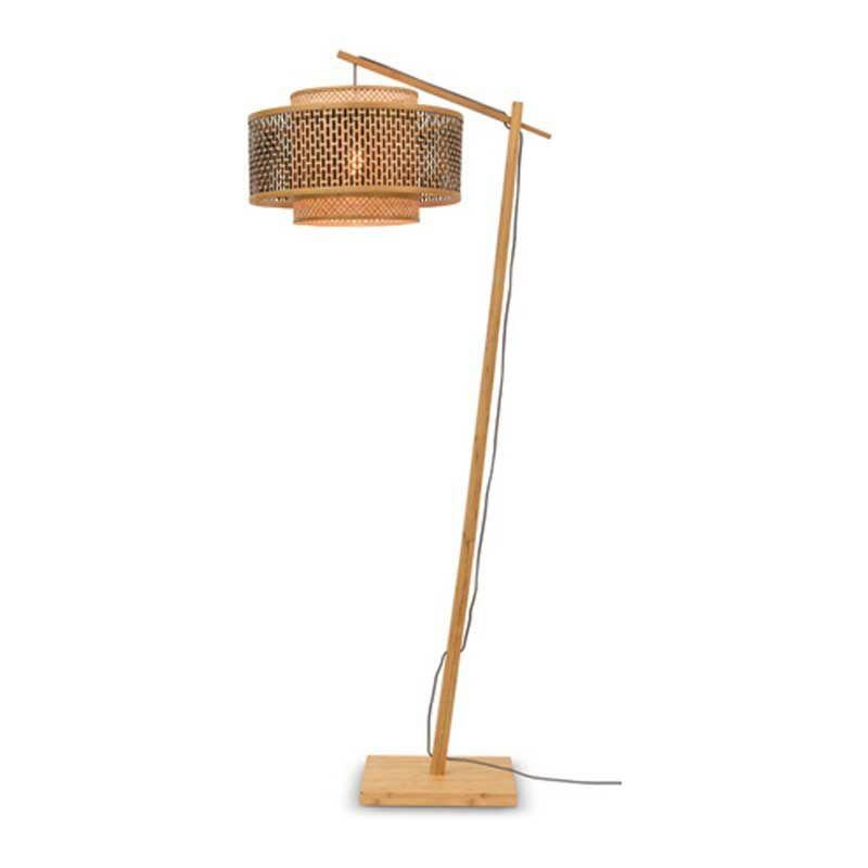 BHUTAN - Lampadaire en bambou naturel H176cm