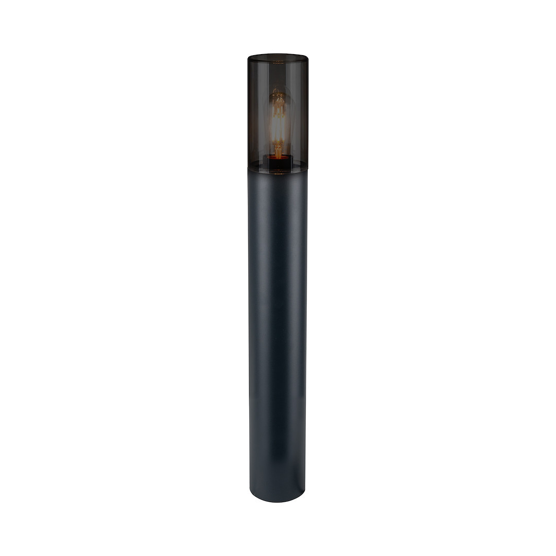 Lampa ogrodowa stojąca czarna HARLEM wys:50 cm 1xE27x60W IP44 Eko-Light