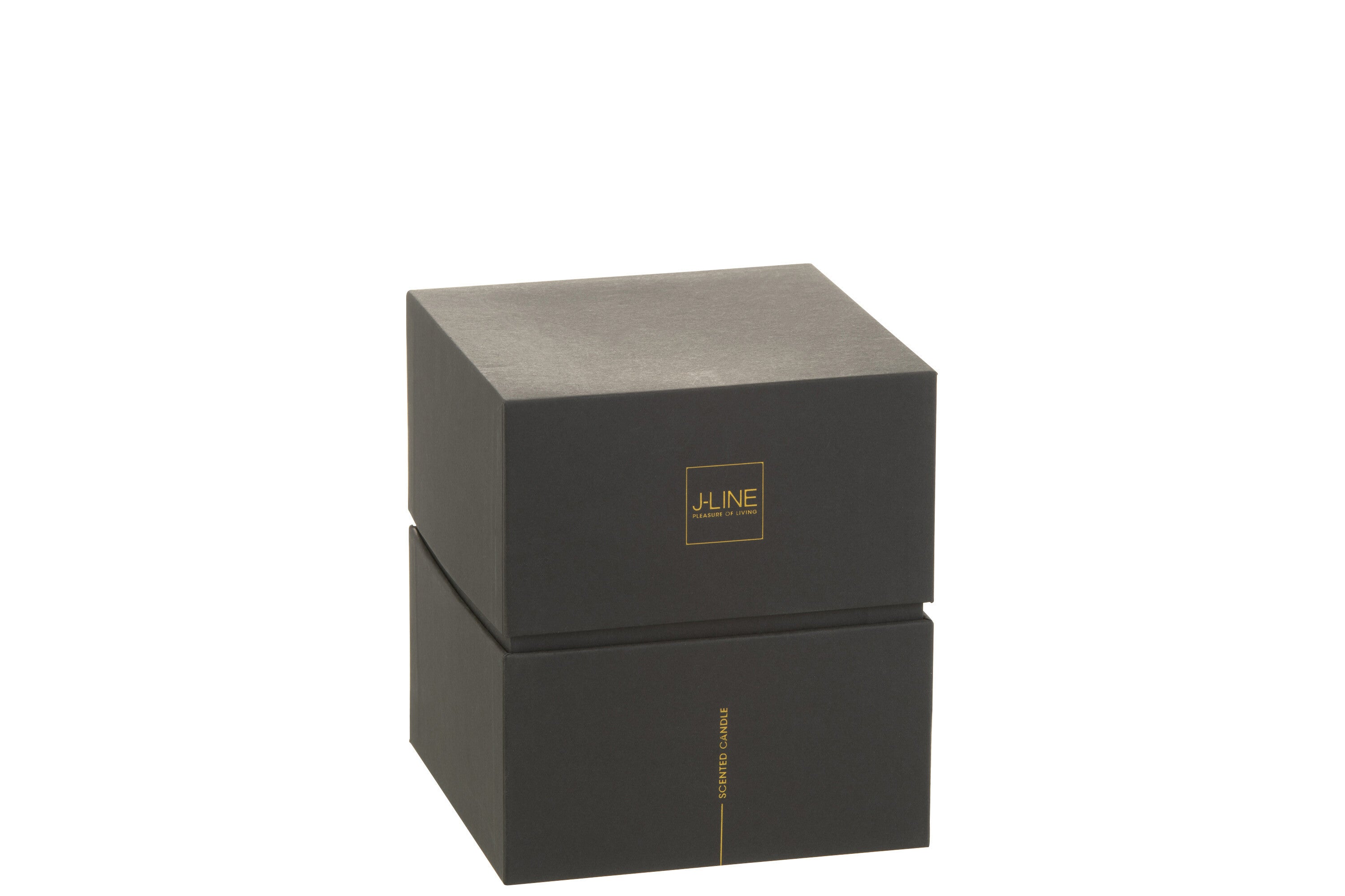J-Line geurkaars Luxuria - Vanilla Escape - glas - goud - medium - 60U