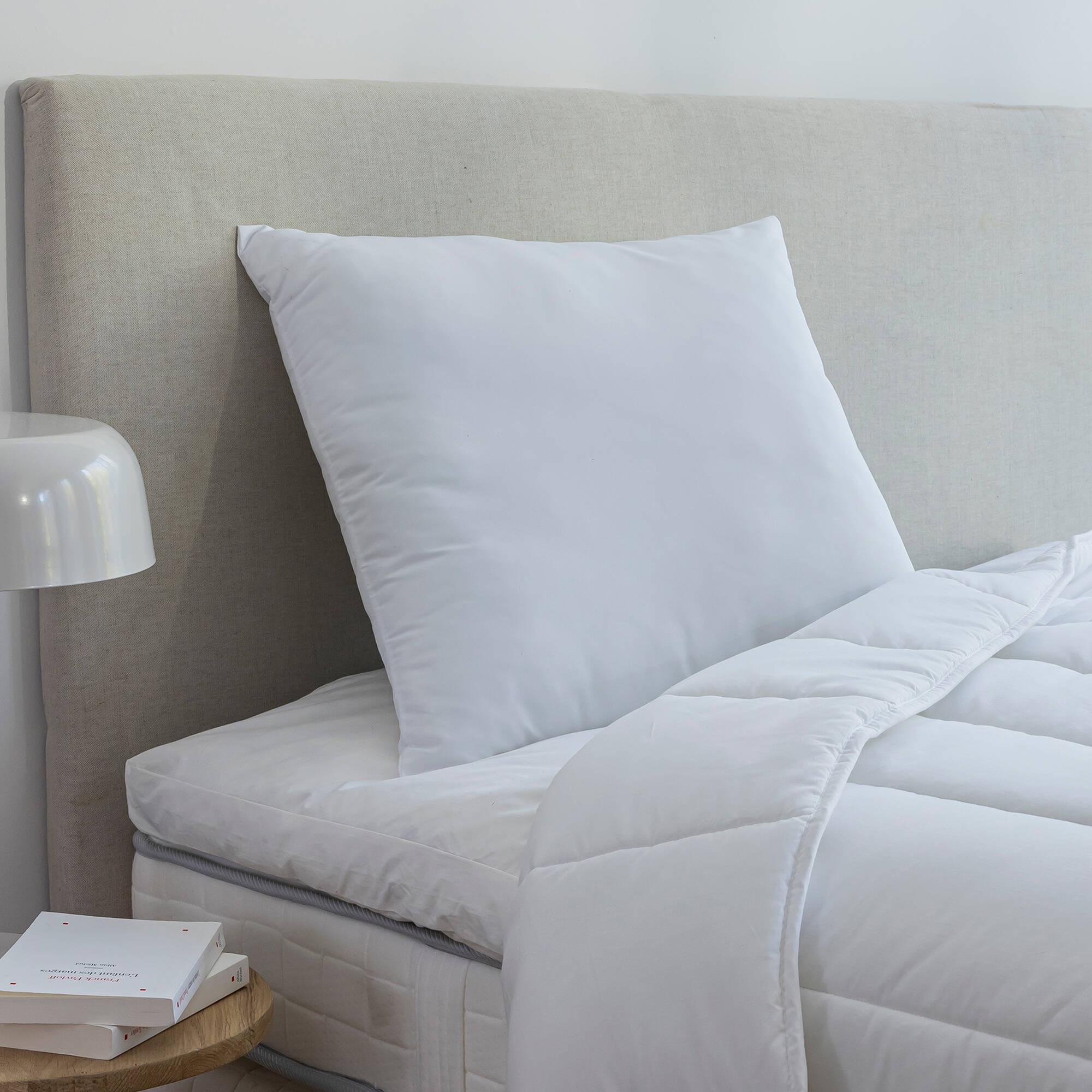 Oreiller microfibre confort moelleux