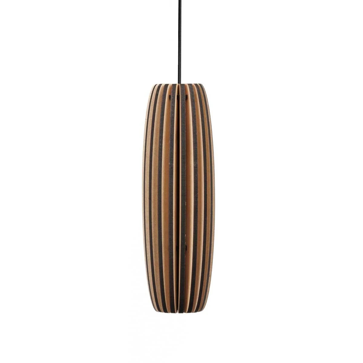 Blij Design hanglamp Swan - 1 lichts - 10 x 135  cm - naturel
