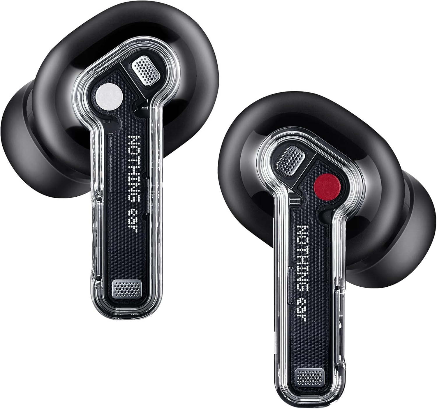 Nothing Ear Wireless Earbuds Bluetooth  45dB Hybrid Smart ANC Earbuds  11mm Deep Bass Boost  Hi-Res Audio with LDAC & LHDC 5.0  6 Mics Call  40.5H Playtime with Fast Charging Case  ChatGPT Supported