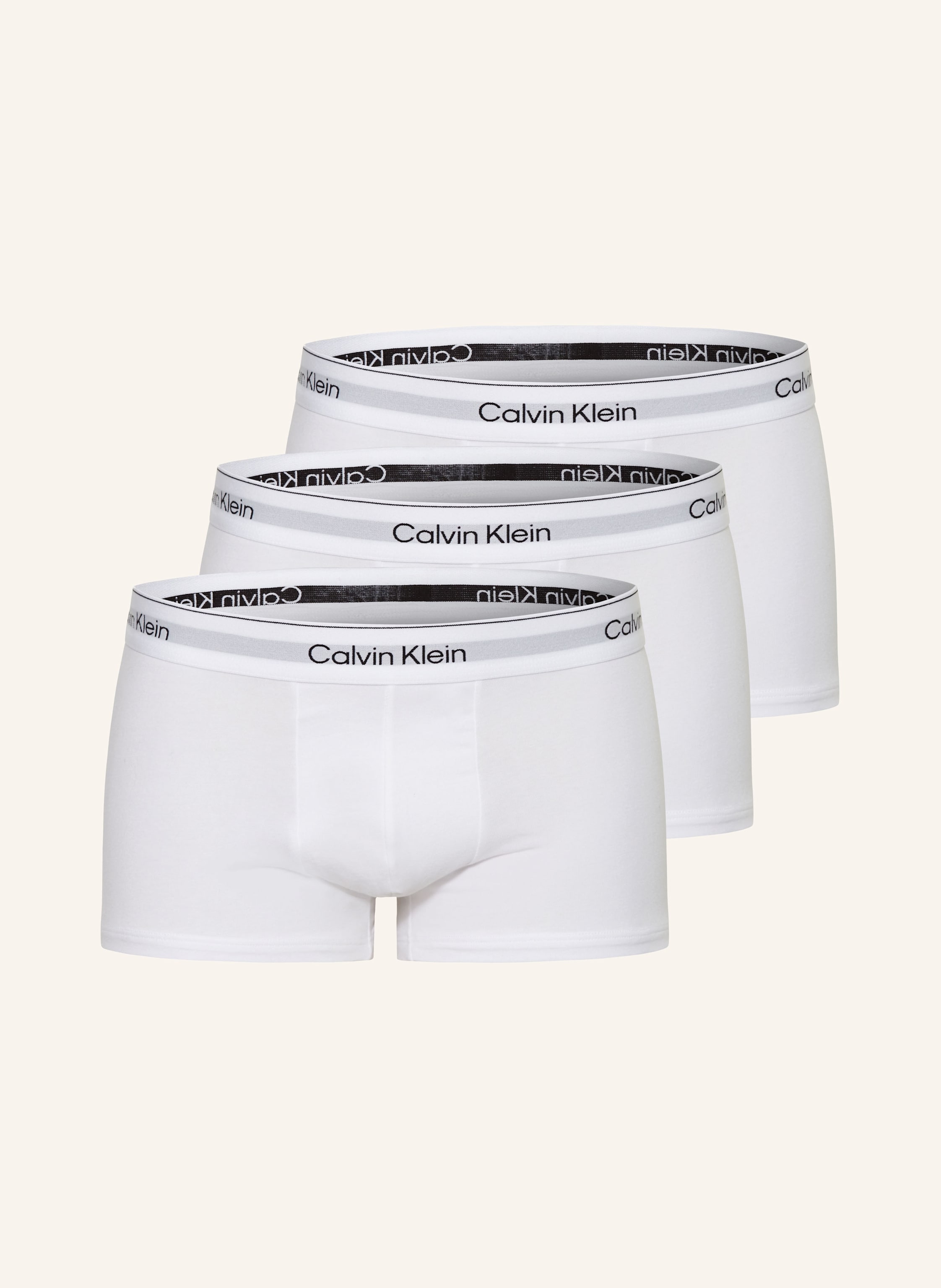 Calvin Klein 3er-Pack Boxershorts ICON COTTON STRETCH Low Rise