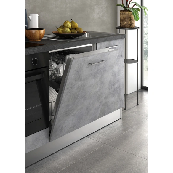 Küchenzeile »GARDENA«, BxH: 255 x 216 cm, hellgrau, 8-teiliges Set inkl. E-Geräte