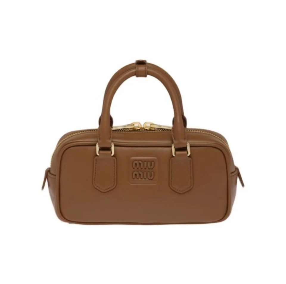MIU MIU Arcadie Leather Handbag