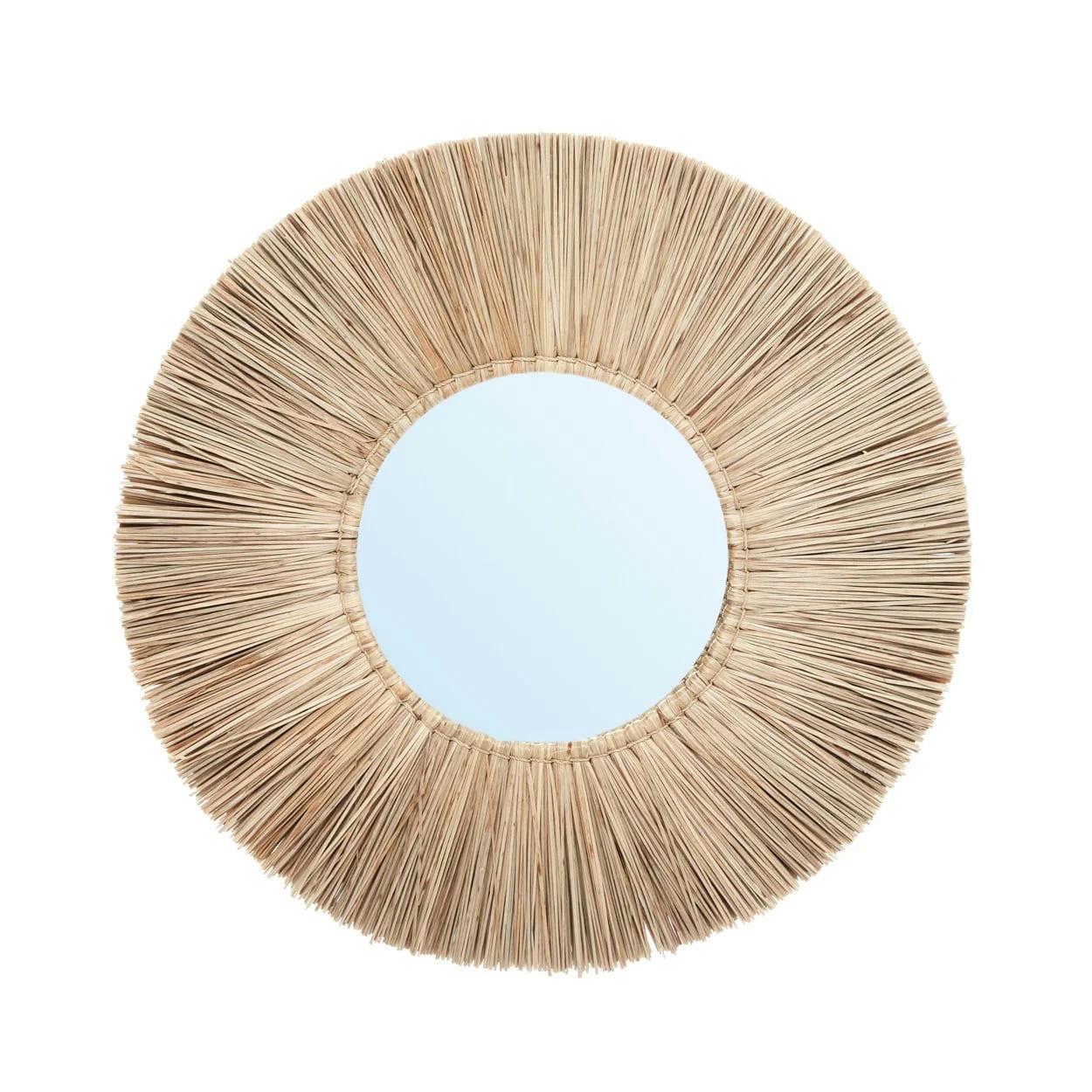 ALANG ALANG - Miroir en herbe naturel D45