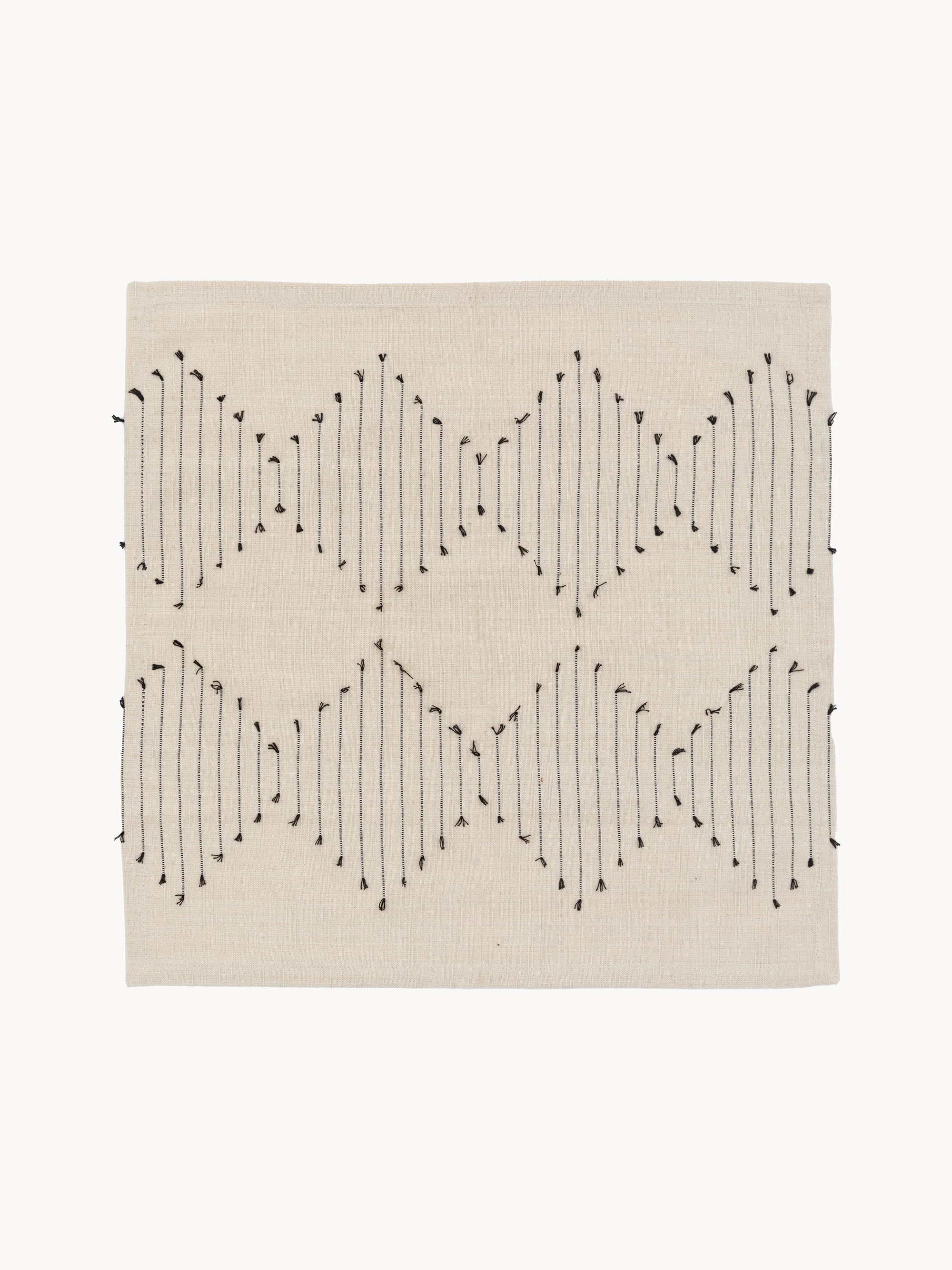 Baumwoll-Tischsets Diamond Weave, 4er-Set