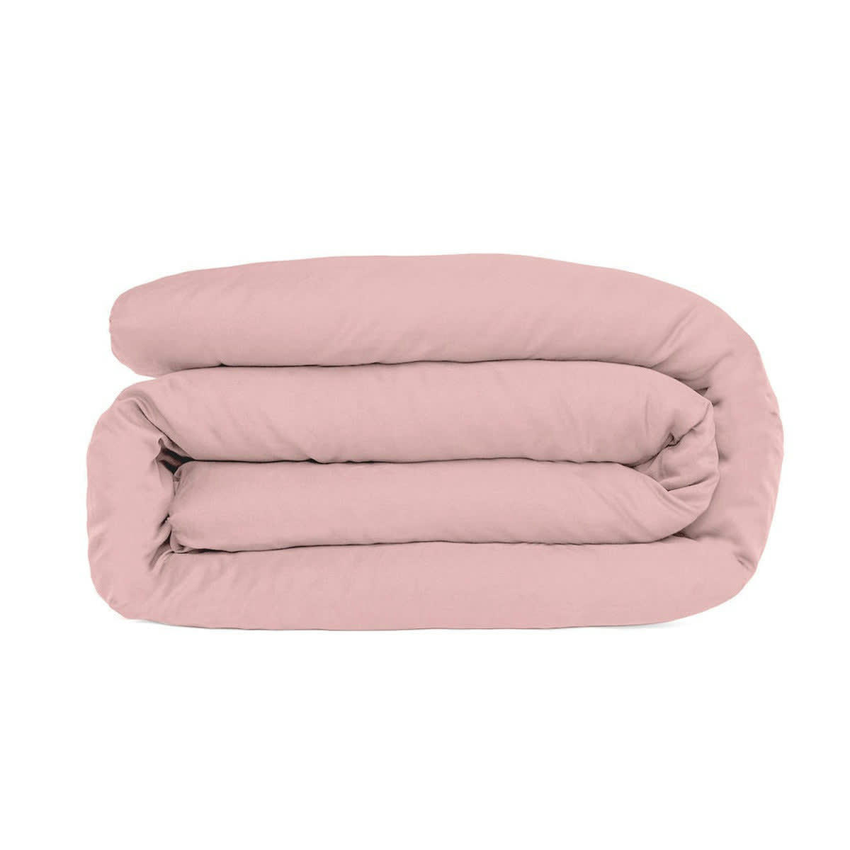 JULIA - Housse de couette satin de coton  240x220 rose