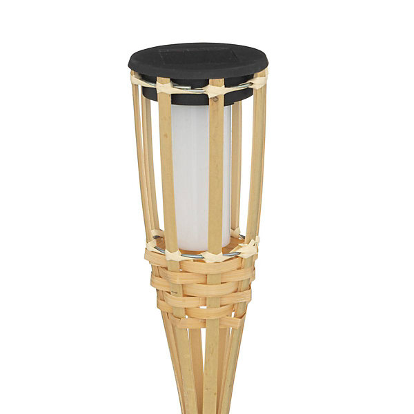Balise solaire Maceo H70cm en bambou - Atmosphera
