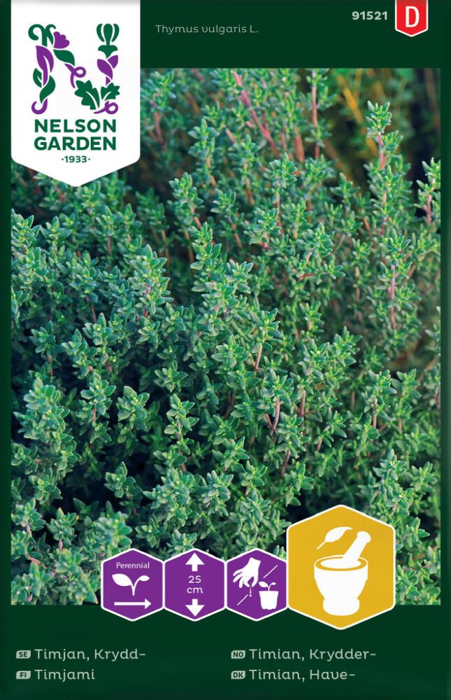 KRYDDERURTER NELSON GARDEN KRYDDERTIMIAN