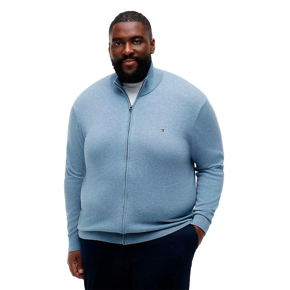 Tommy Hilfiger MW0MW39109 Plus Size full zip sweater