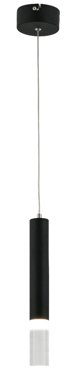 Lampa wisząca Gwen czarna LED 5W biały neutralny 350lm IP20 Reality