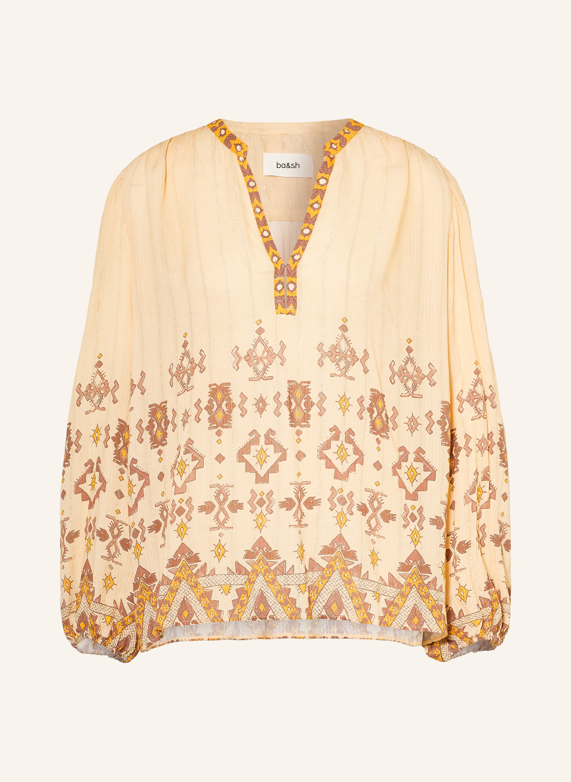 ba&sh Blusenshirt ZATO mit Glitzergarn