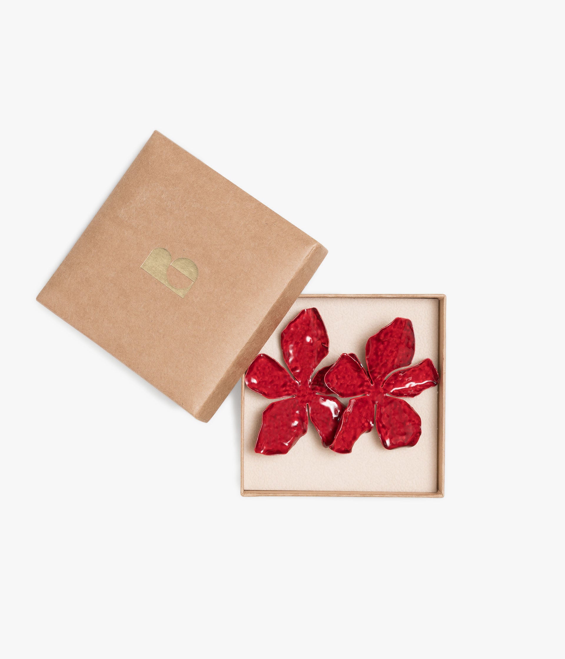Clip de chaussures Candra coquelicot