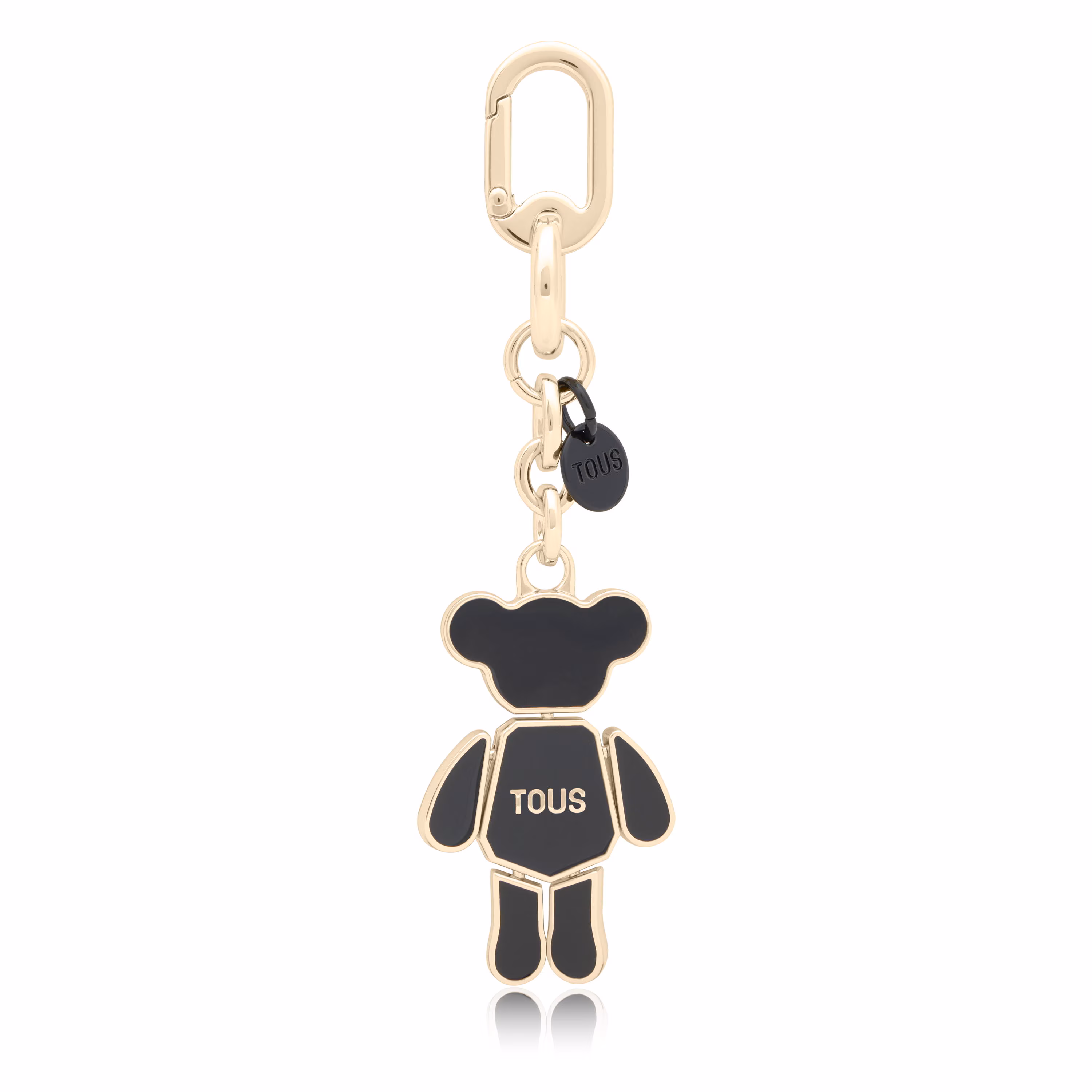Llavero negro dorado TOUS Puppet Bear