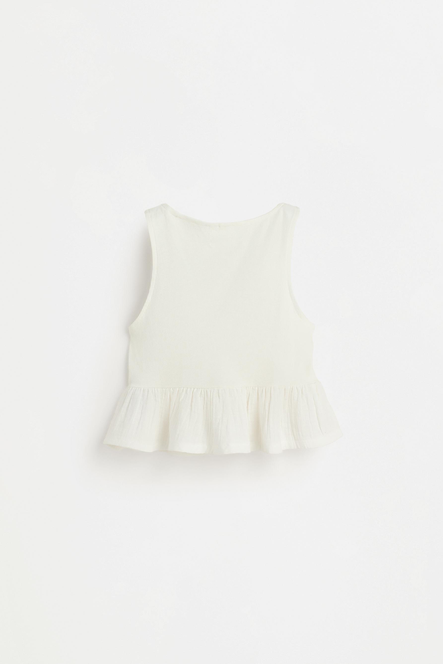 Camiseta tirantes combinada