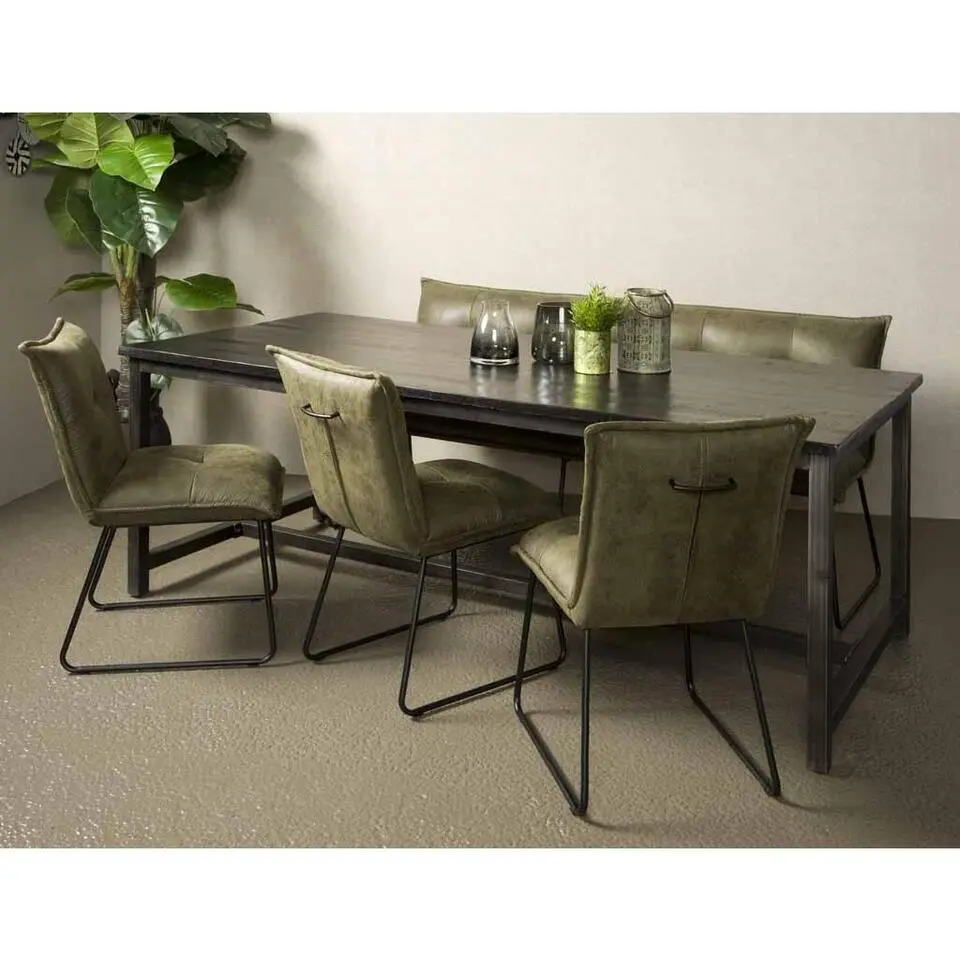 Tower Living - Paterno eettafel - 180 cm - zwart