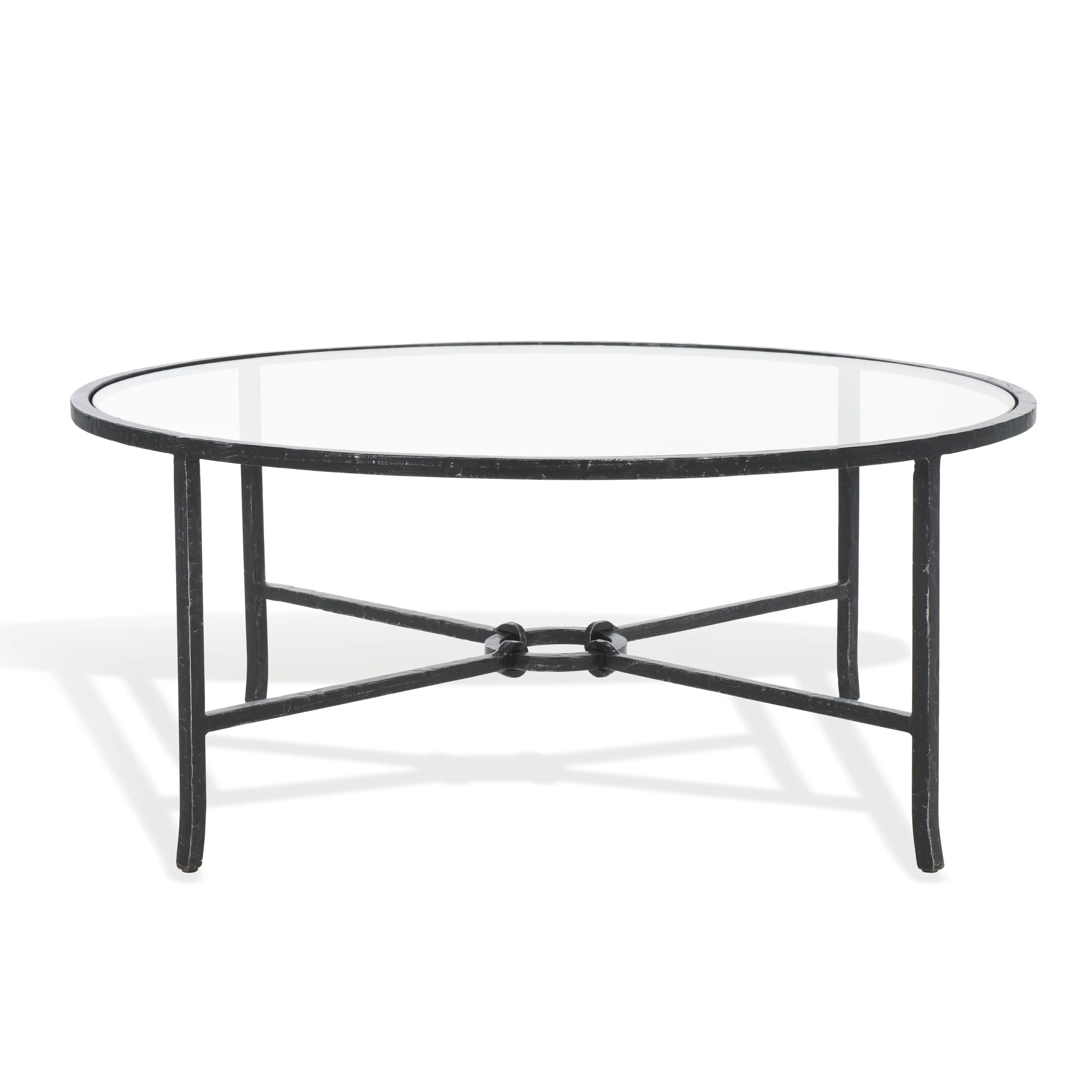 SAFAVIEH Couture Tauri Forged Metal Round Coffee Table - 36W x 36D x 15H