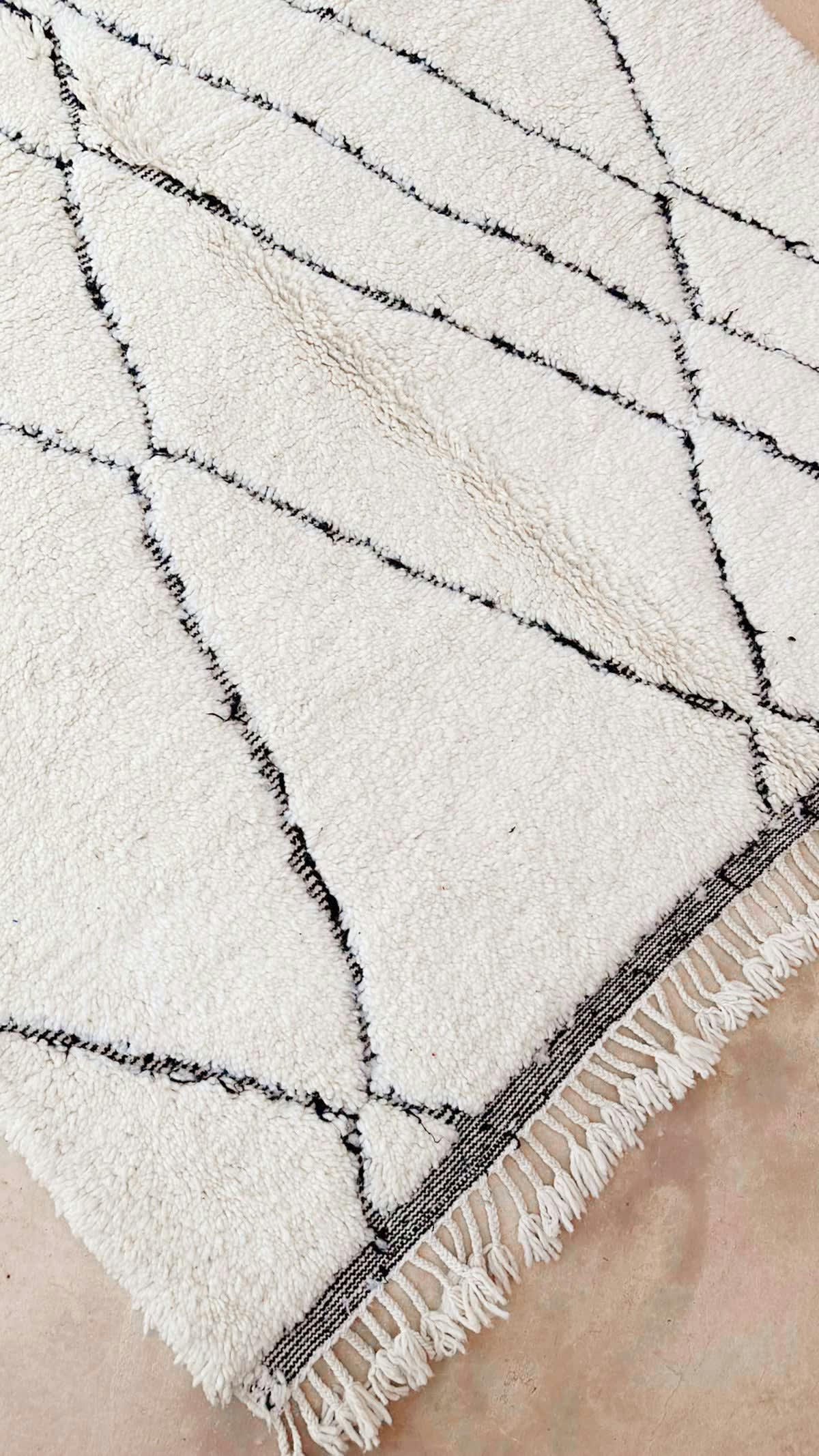 BERBERE - Tapis Berbere marocain pure laine 167x250