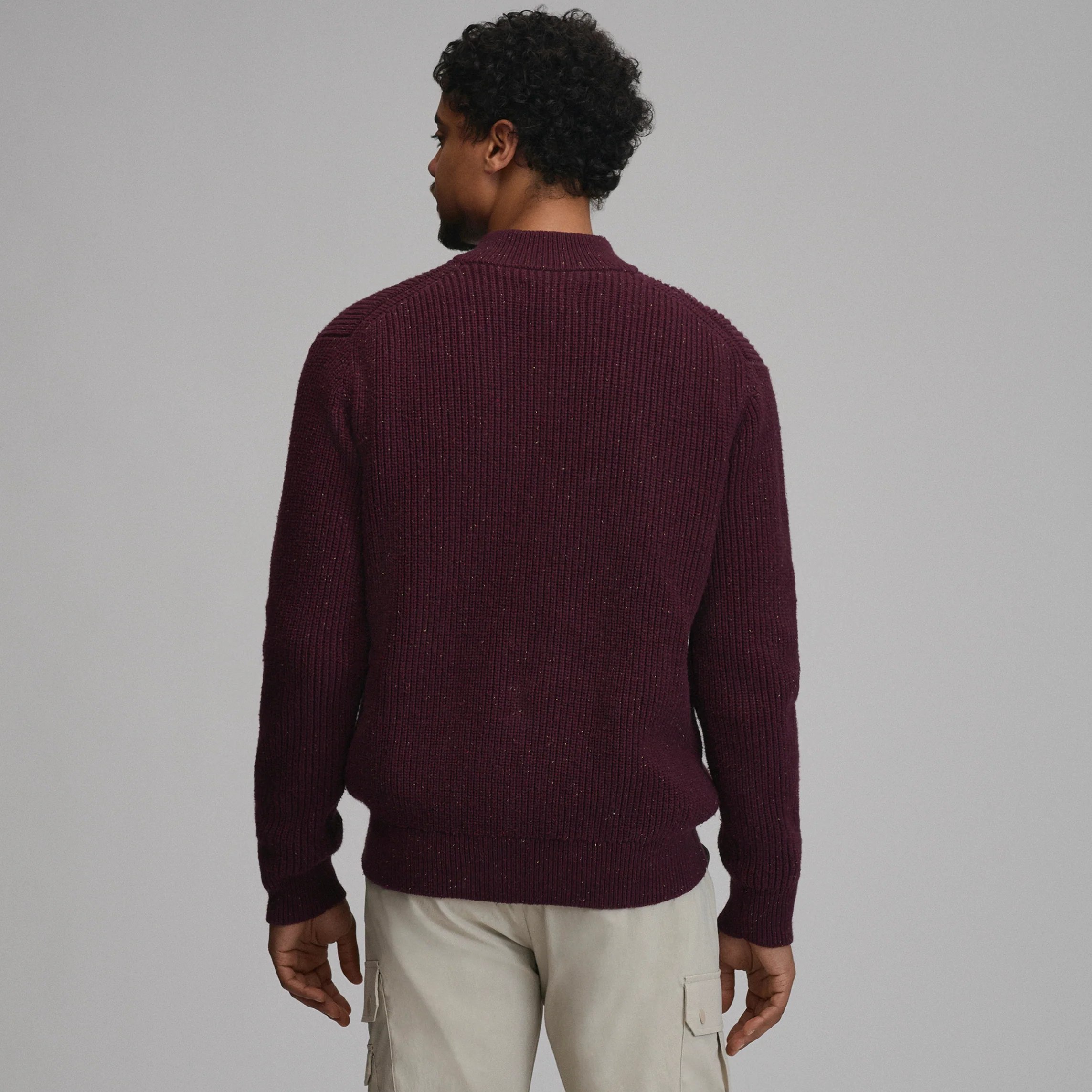 Men's Fletcher Bay Quarter-Zip Sweater