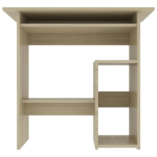 NNEVL Desk Sonoma Oak 80x45x74 cm Chipboard