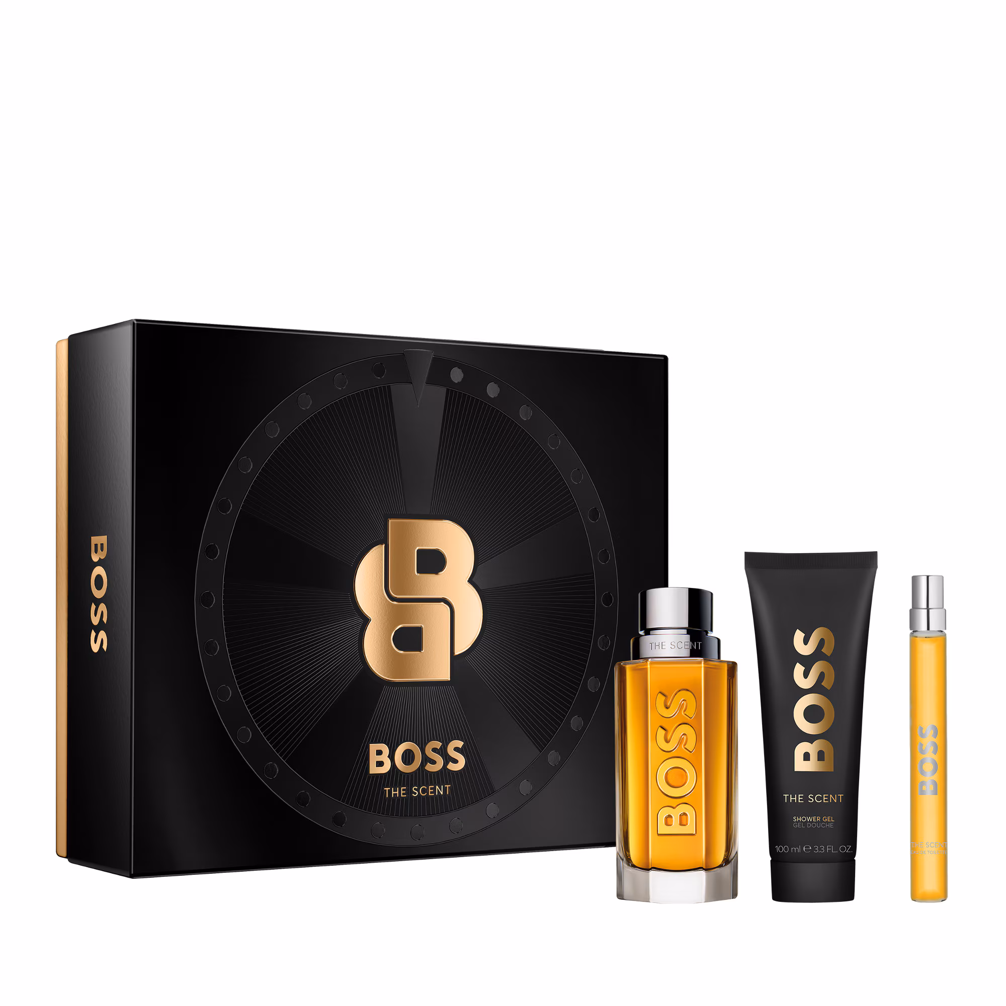 BOSS THE SCENTCoffret - eau de toilette + format voyage + gel douche
