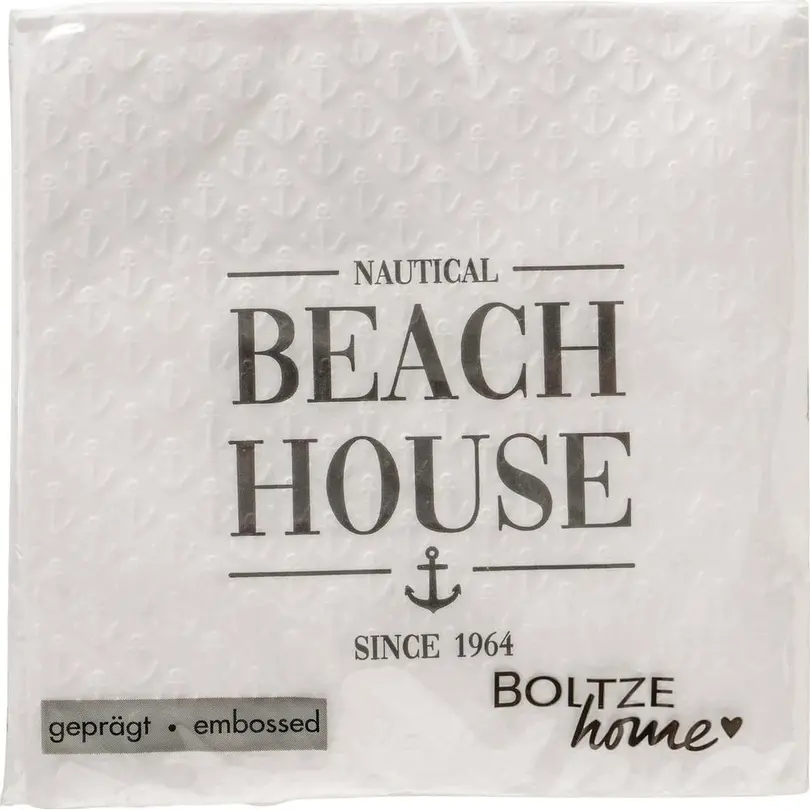 Serviette 20er-Set Beach House