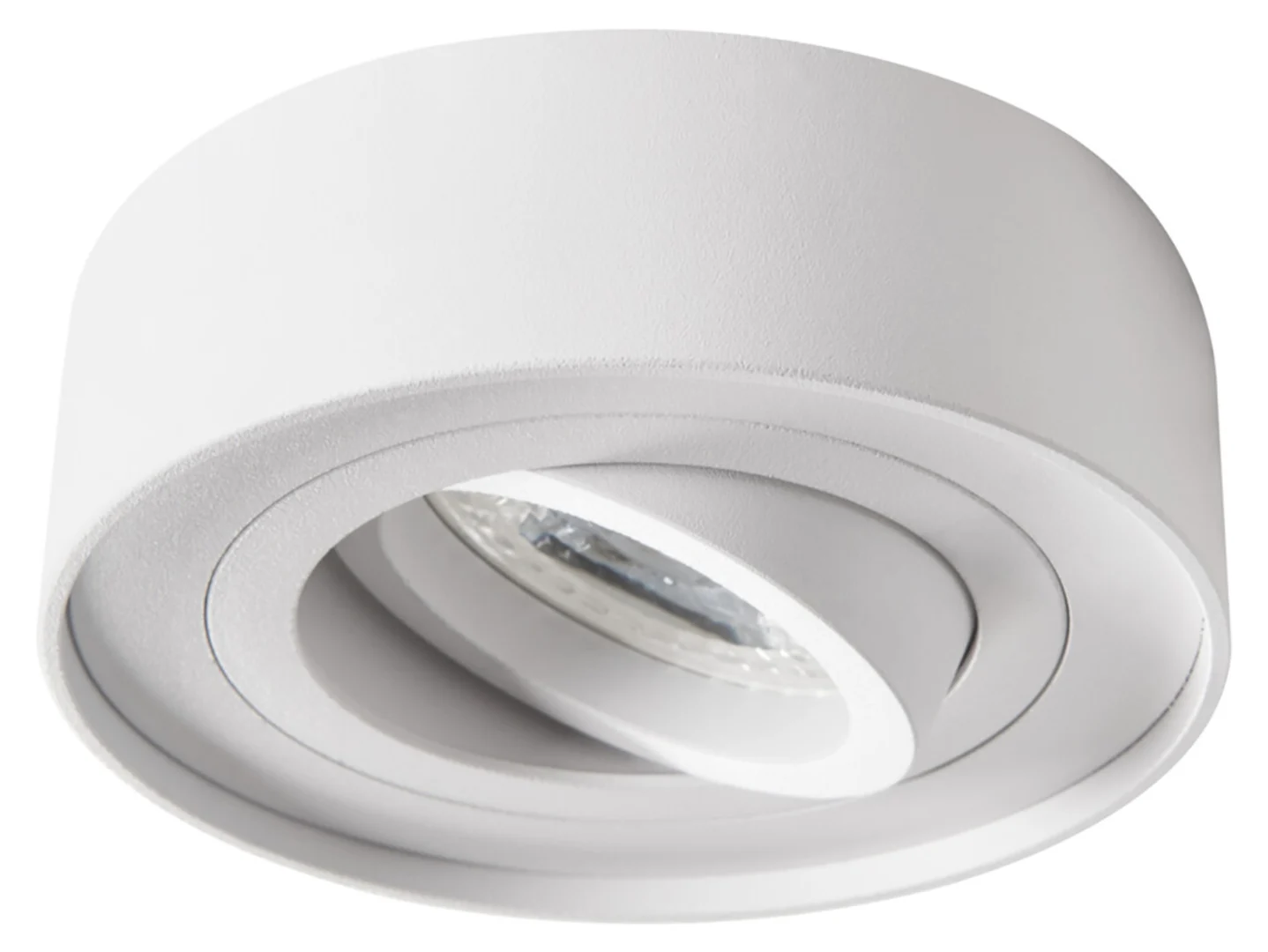 Lampa sufitowa Mini Gord aluminiowa 9,8 cm biała