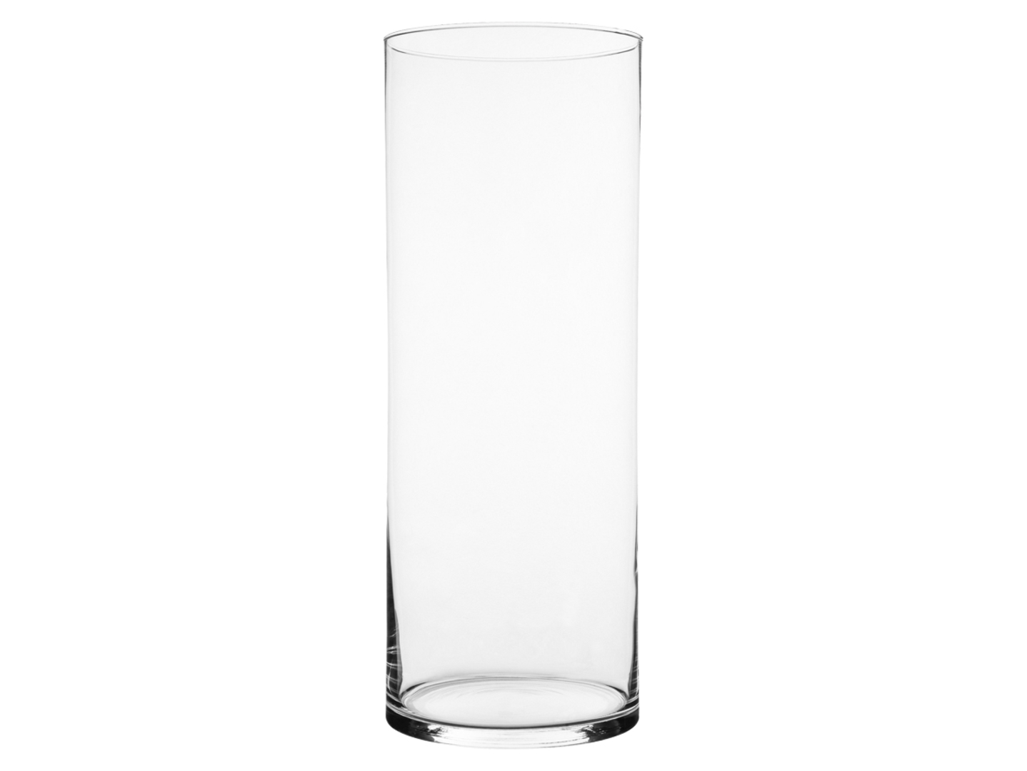 Wazon szklany 50 cm transparentny