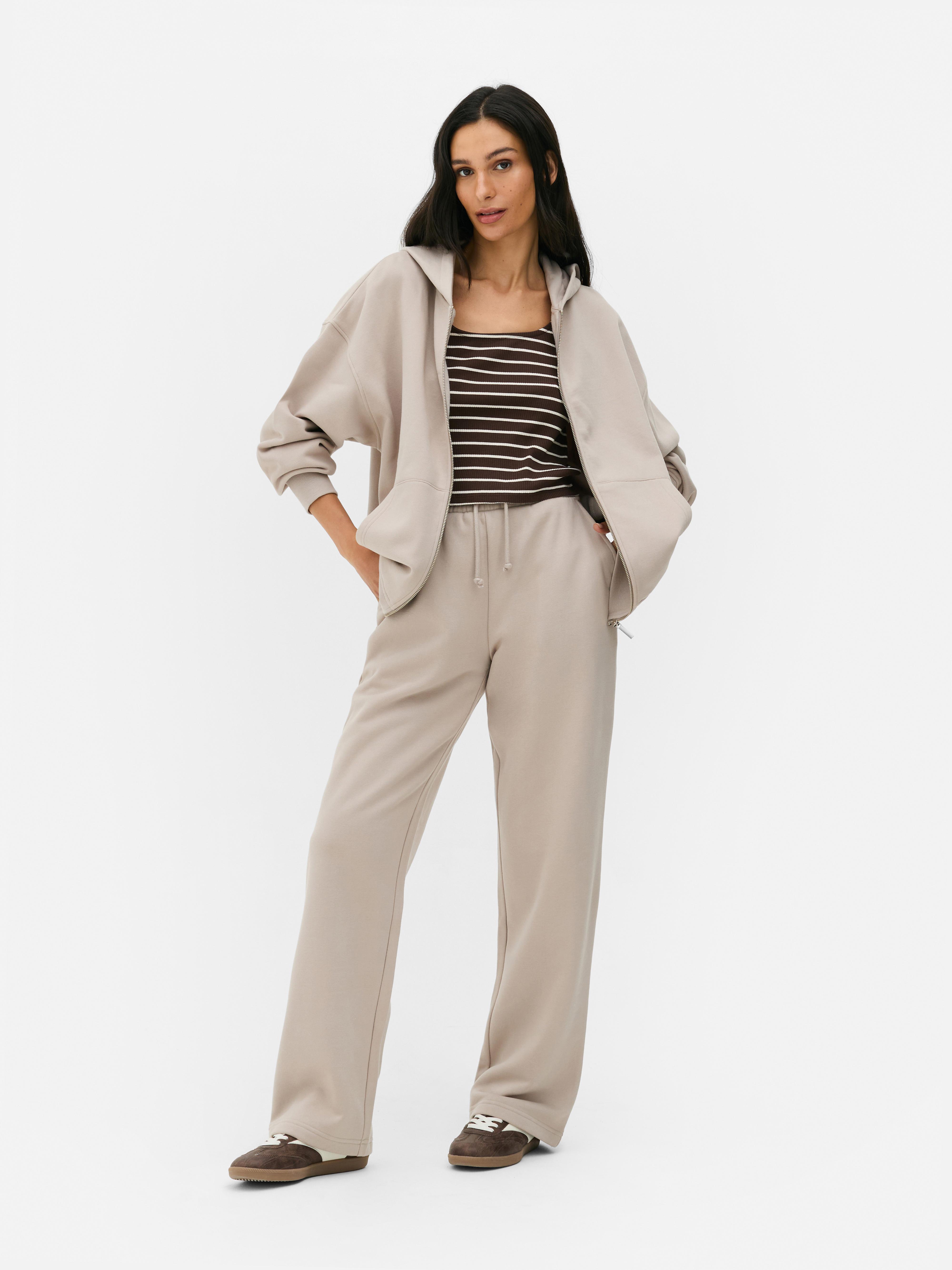 Casual Straight Leg Sweatpants