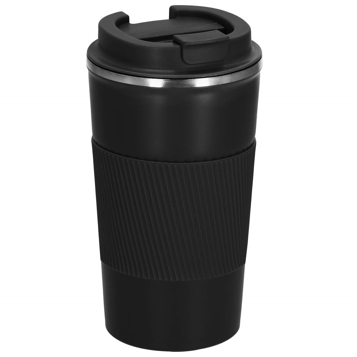 Kubek termiczny 500 ml stal nierdzewna termos czarny