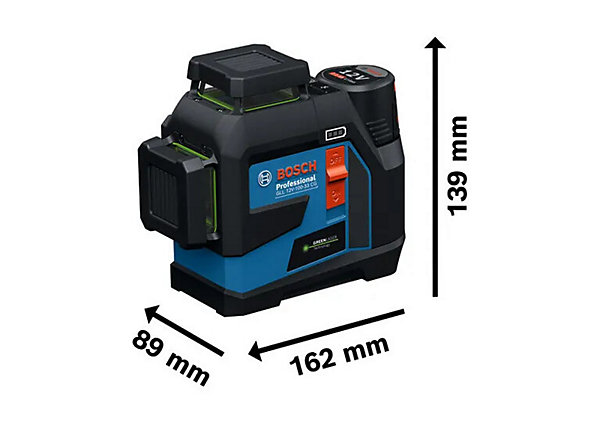 Laser lignes Bosch GLL 12V-100-33 CG Version piles 0601065400