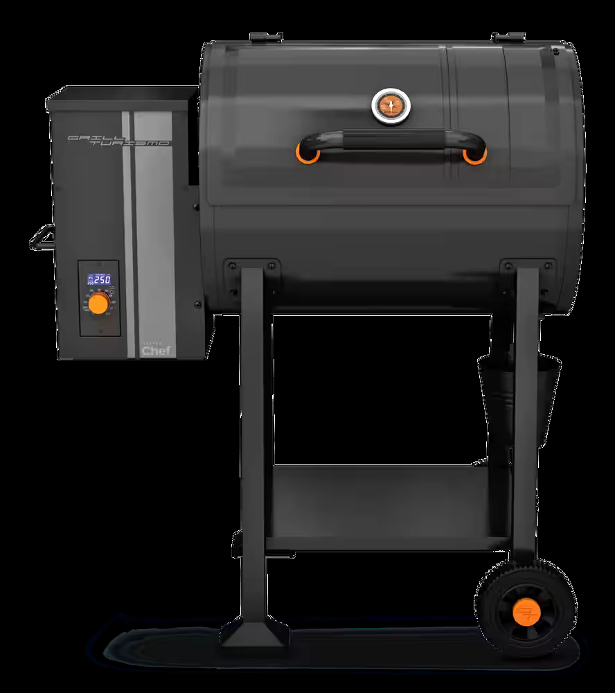MASTER Chef Grill Turismo Wood Pellet Grill & Smoker with Digital Controls