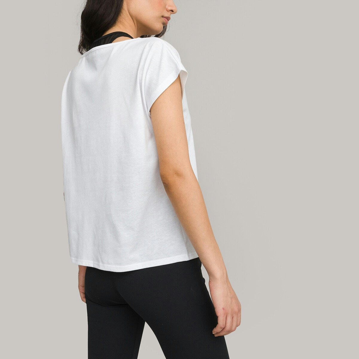 T-shirt de sport, col rond