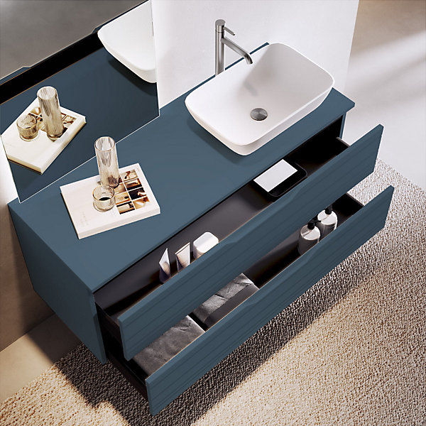 Ensemble 4 pièces SOLMIRA bleu