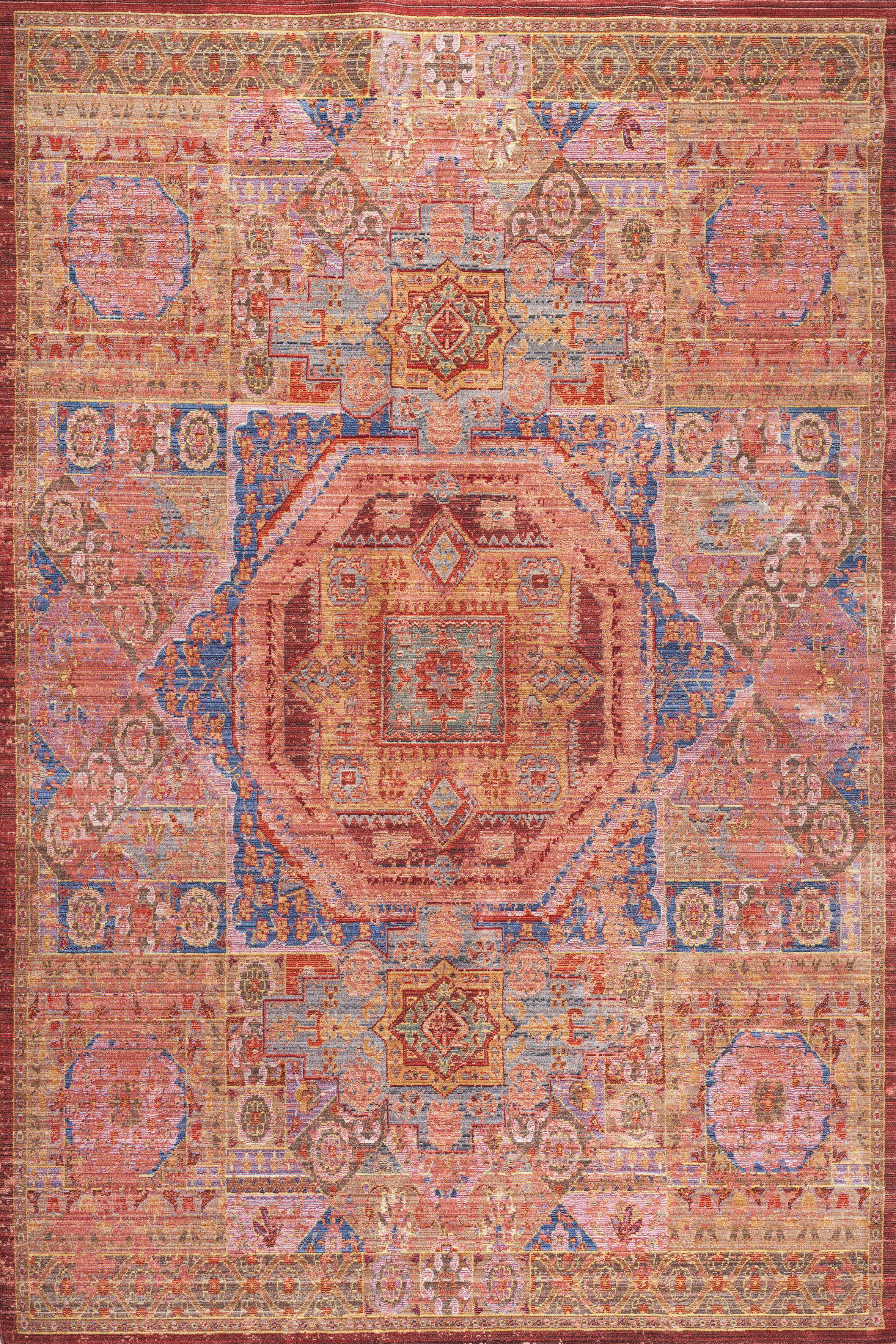 VALENCIA - Tapis de salon interieur en multicolore, 122 x 183 cm