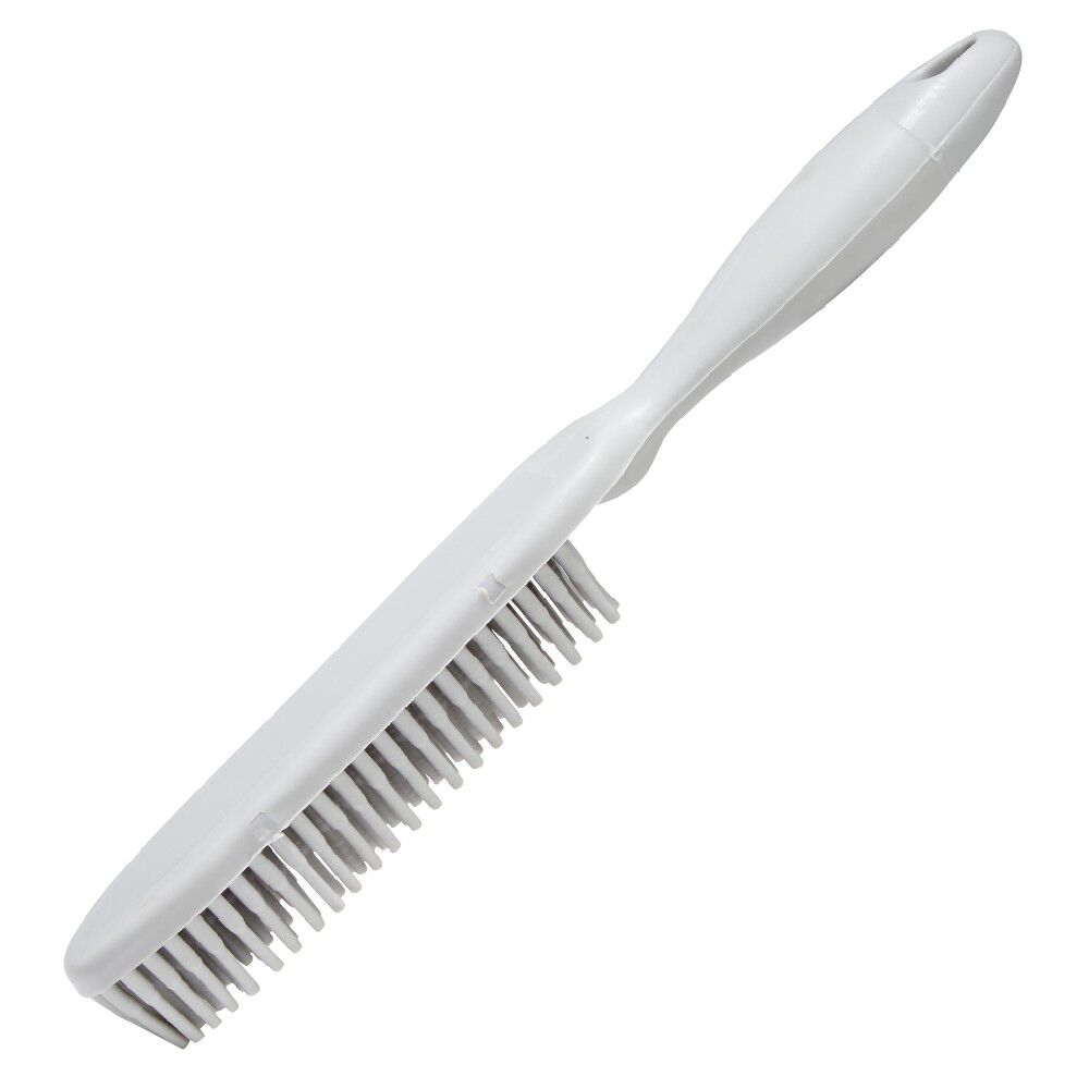 Balayette en silicone grise