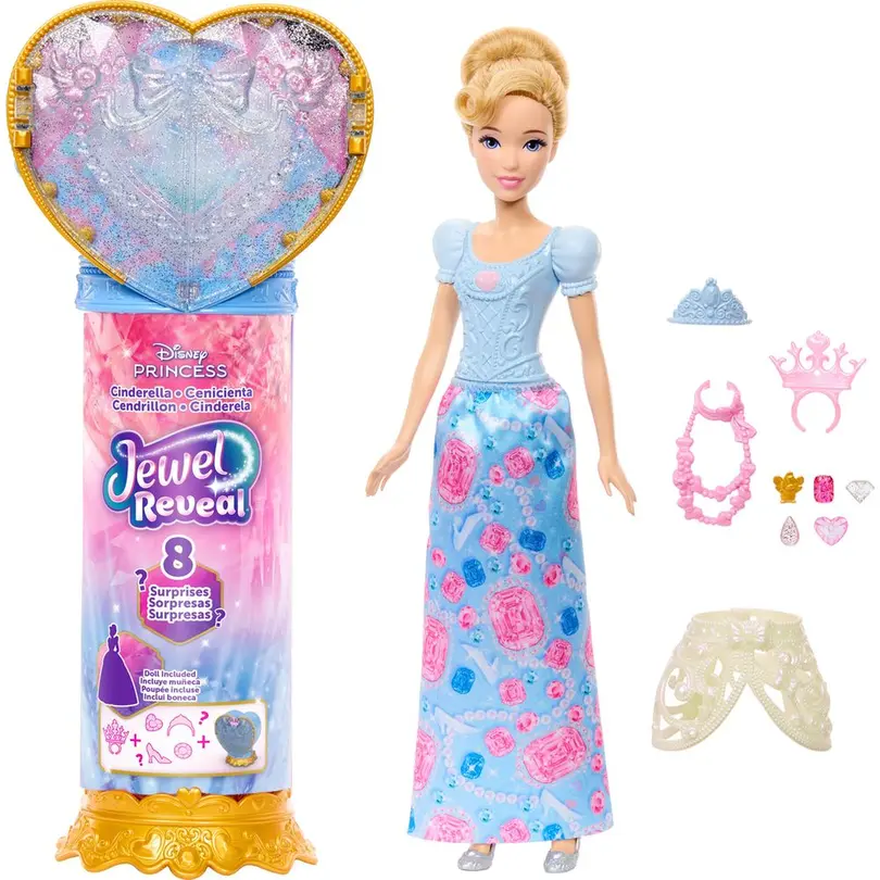 Puppe 10-teilig Disney Princess