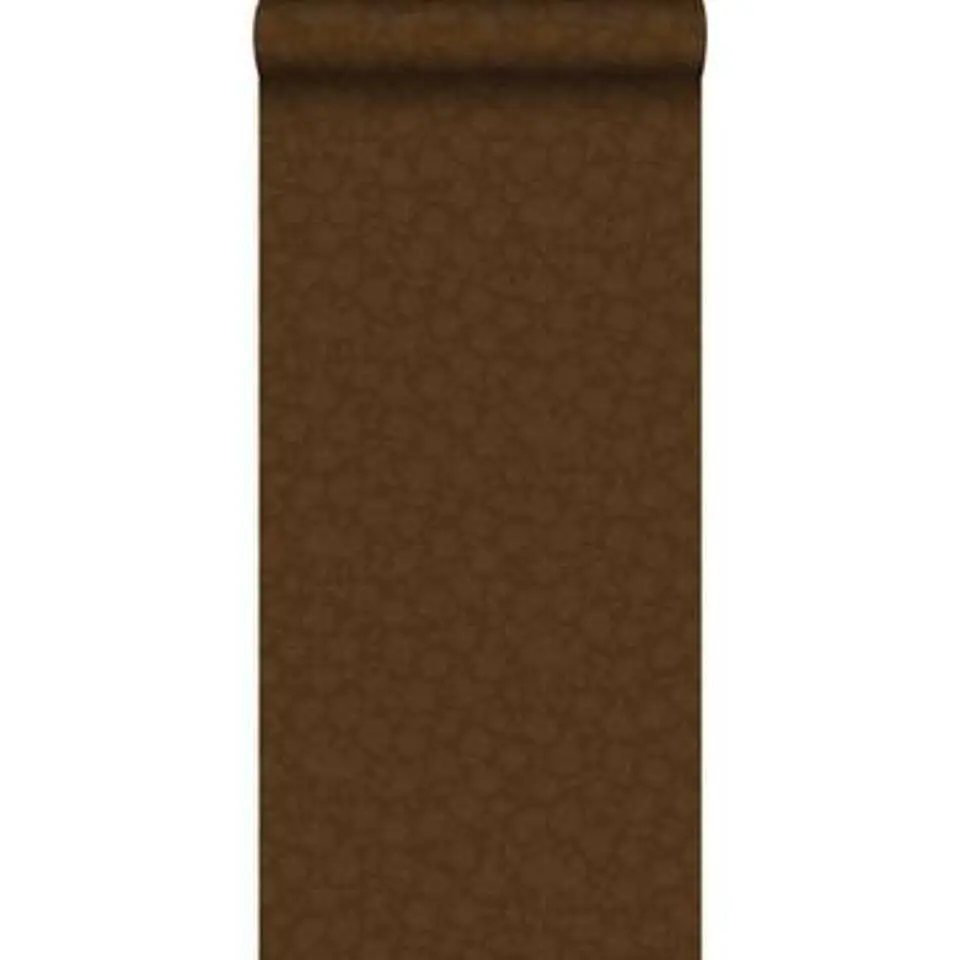 Origin behang - bloemen - bruin en glanzend goud - 53 cm x 10,05 m