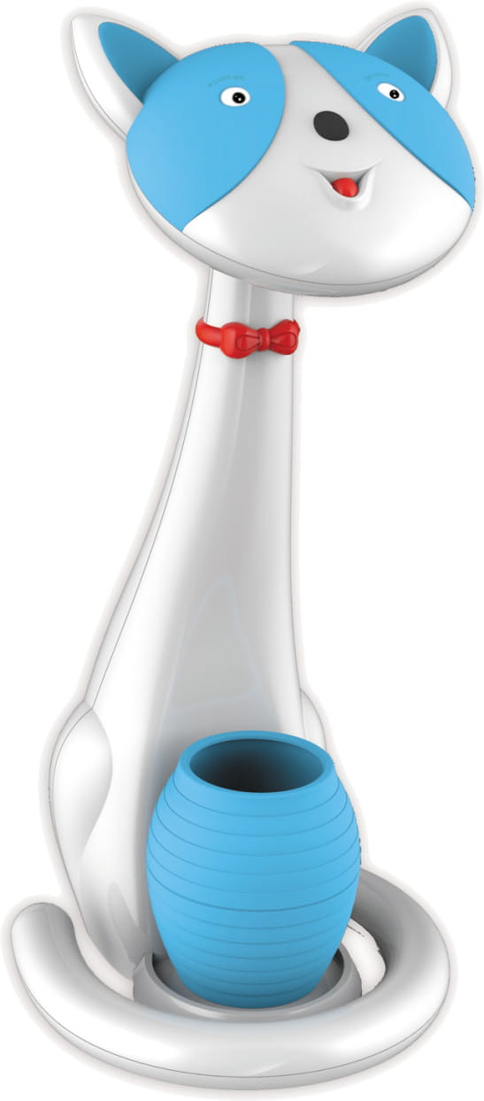 Lampka biurkowa KOTEK niebieska LED 6W Odcienie bieli wys:37cm Kaja