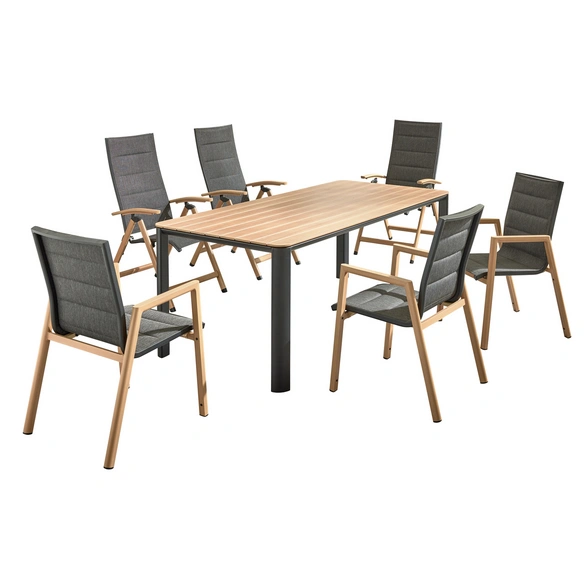Stapelsessel, »Baracoa«, LxBxH: 66x56x94 cm, schwarz