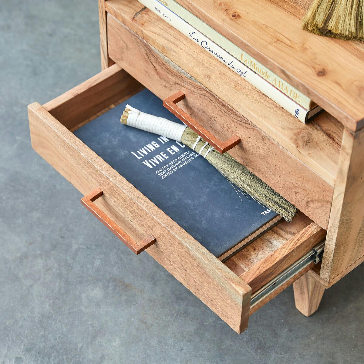 OSLO - Chevet en acacia massif