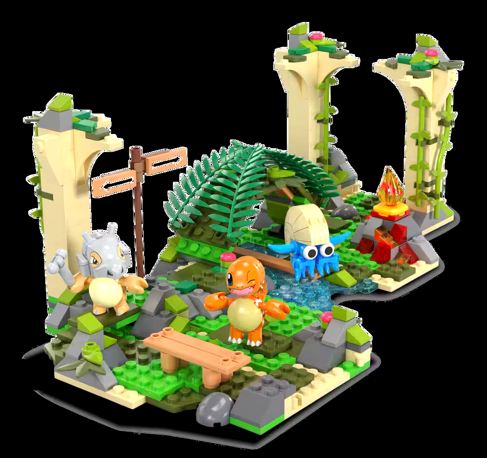 Mega Construx Pokémon Jungle Ruins, Ages 7+