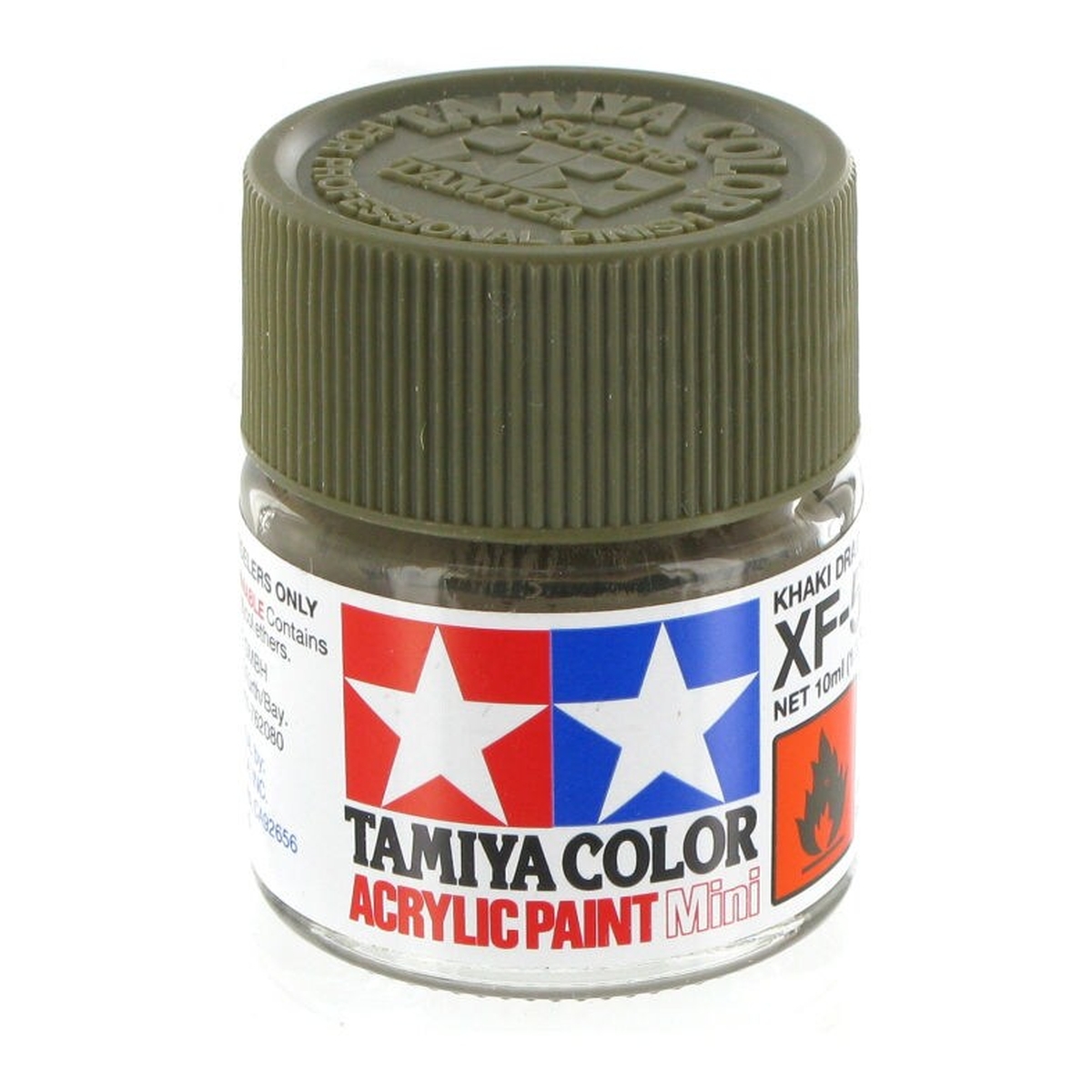 Tamiya Colour Acrylic Paint XF-51 Khaki Drab 10ml