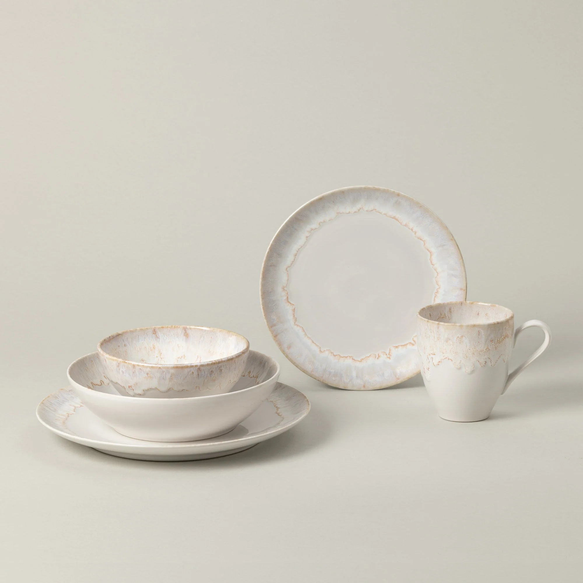 5-Piece Dinnerware Set Taormina, Casafina by COSTA NOVA